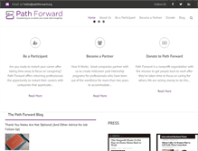 Tablet Screenshot of pathforward.org